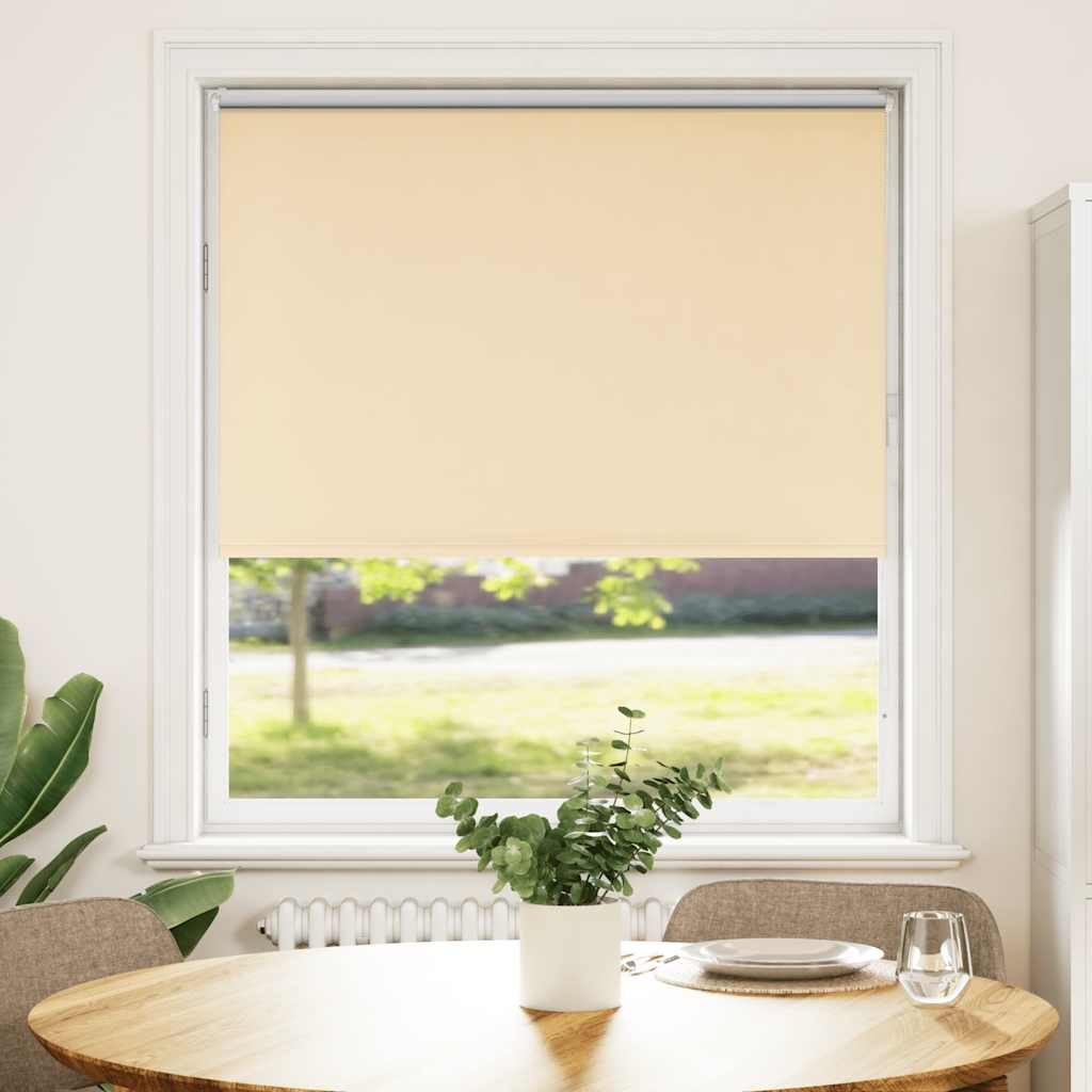 Vidaxl rolgordijn verduisterend 95x130cm stofbreedte 90,7 cm polyester