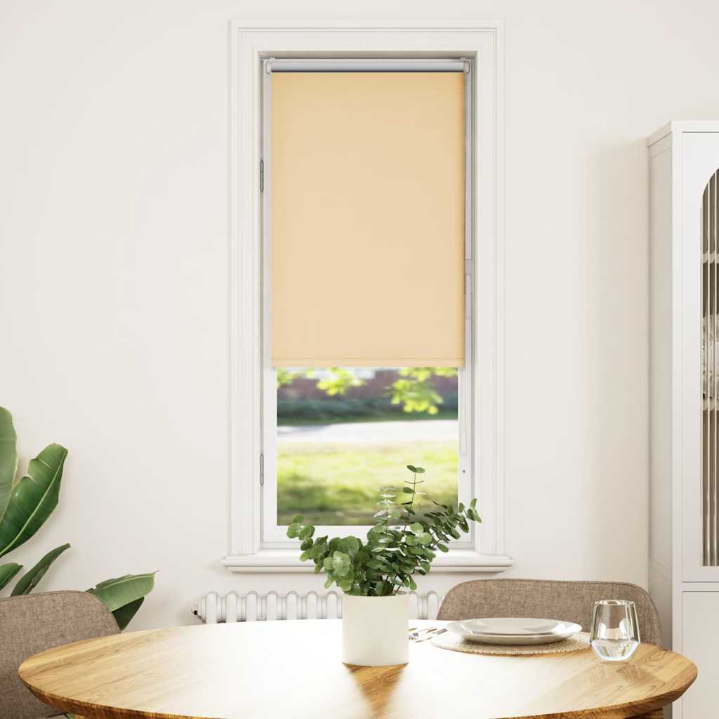 Vidaxl rolgordijn verduisterend 50x175cm stofbreedte 45,7 cm polyester