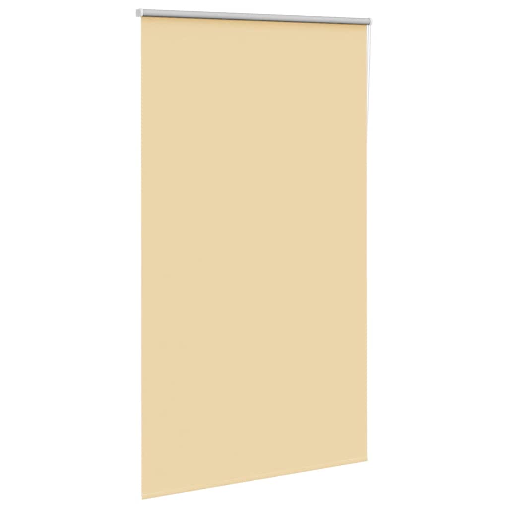 Vidaxl rolgordijn verduisterend 135x230 cm stofbreedte 131,6 cm beige