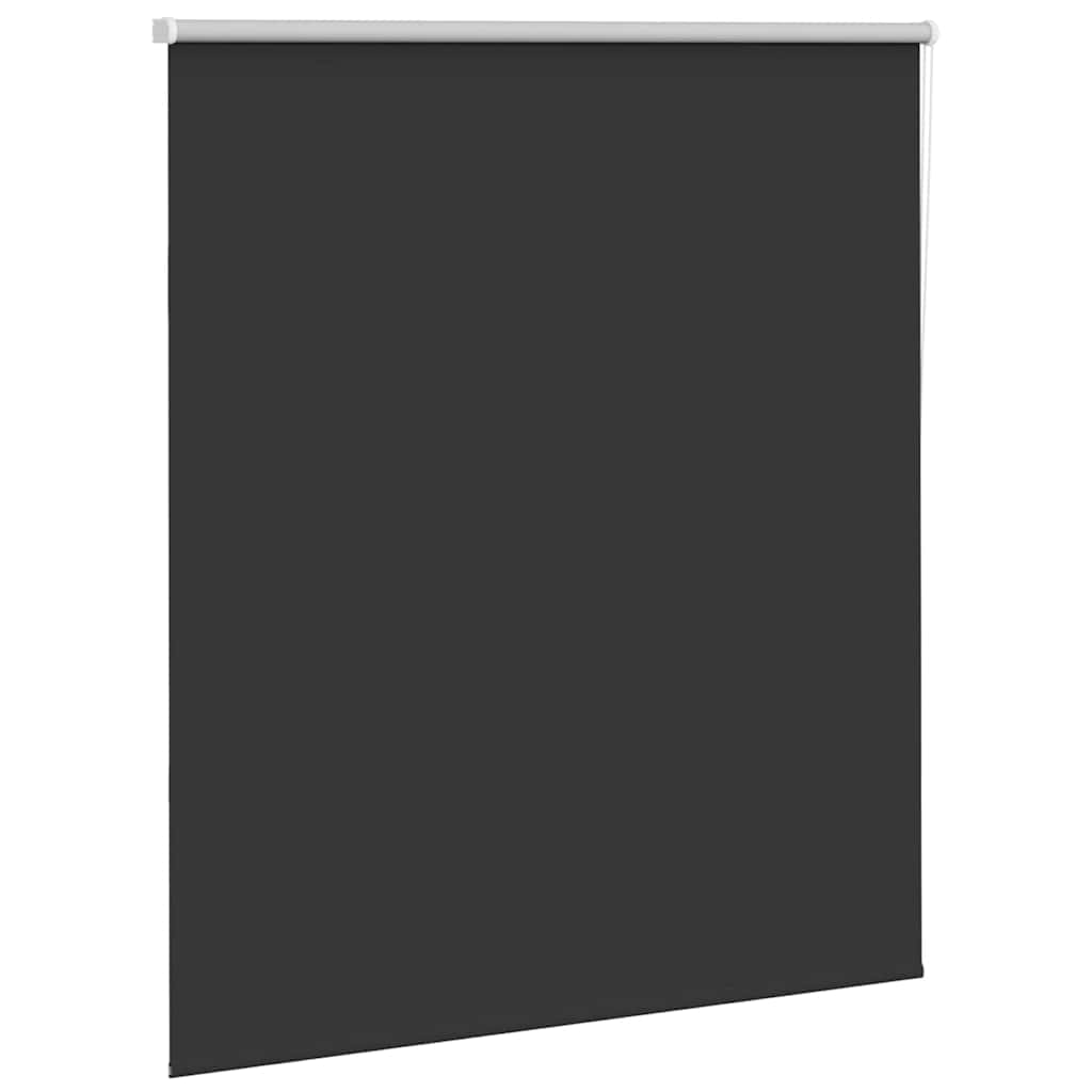 Vidaxl rolgordijn verduisterend 130x175 cm stofbreedte 126,6 cm zwart