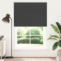 Vidaxl rolgordijn verduisterend 155x210 cm stofbreedte 151,6 cm zwart