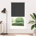Vidaxl rolgordijn verduisterend 110x230 cm stofbreedte 105,7 cm zwart