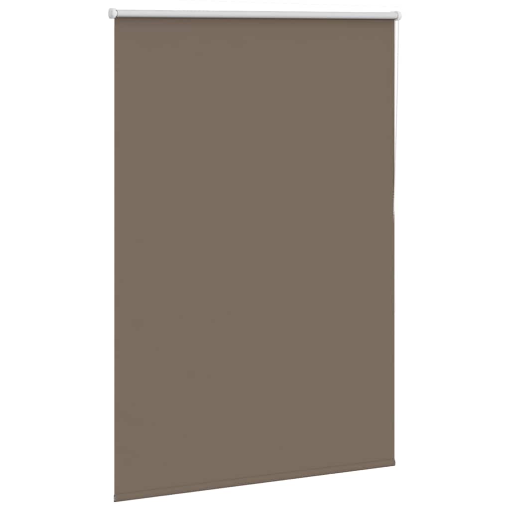Vidaxl rolgordijn verduisterend koffie 115x130 cm stofbreedte 110,7 cm