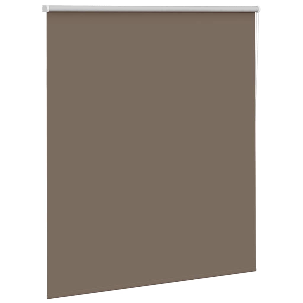 Vidaxl rolgordijn verduisterend koffie 125x130 cm stofbreedte 121,6 cm