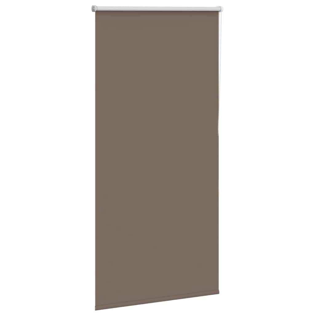 Vidaxl rolgordijn verduisterend koffie 80x150 cm stofbreedte 75,7 cm