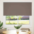 Vidaxl rolgordijn verduisterend koffie 150x150 cm stofbreedte 146,6 cm