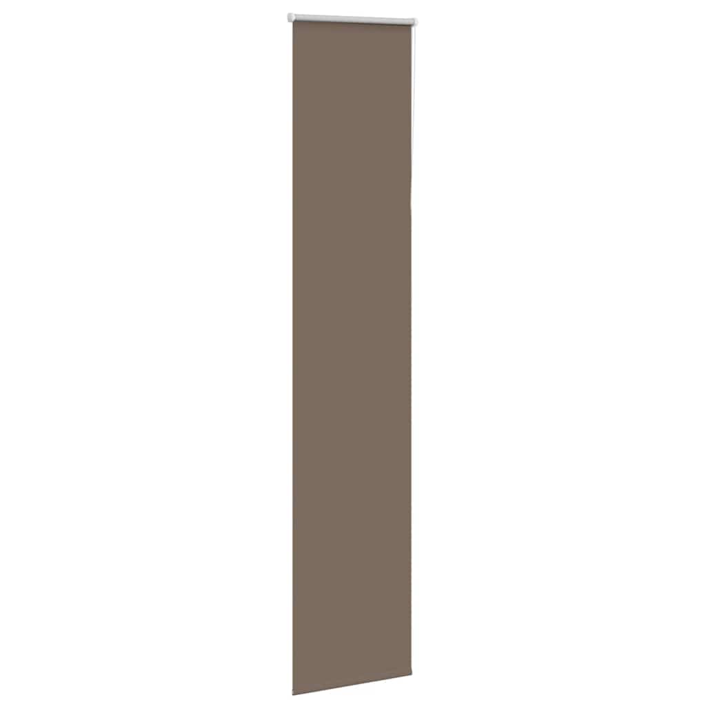 Vidaxl rolgordijn verduisterend koffie 45x210 cm stofbreedte 40,7 cm