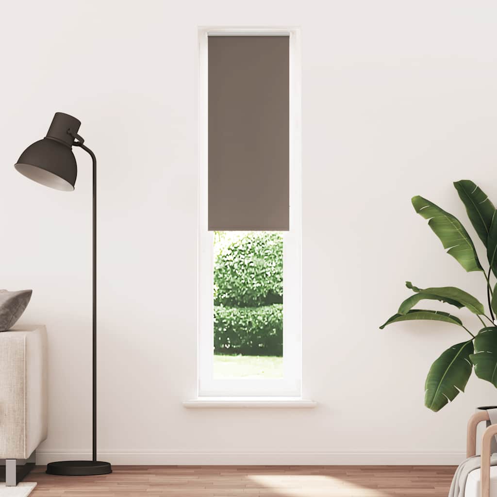 Vidaxl rolgordijn verduisterend koffie 45x210 cm stofbreedte 40,7 cm