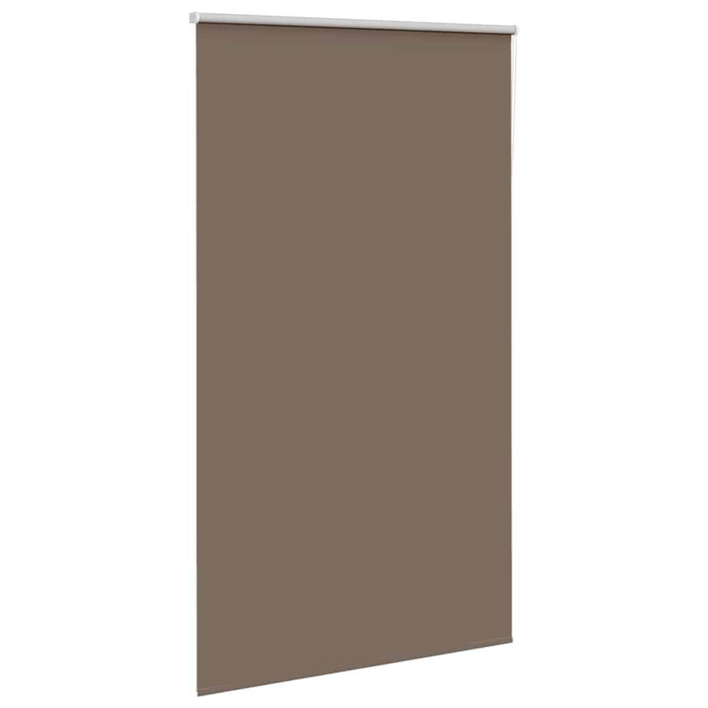 Vidaxl rolgordijn verduisterend koffie 120x210 cm stofbreedte 116,6 cm