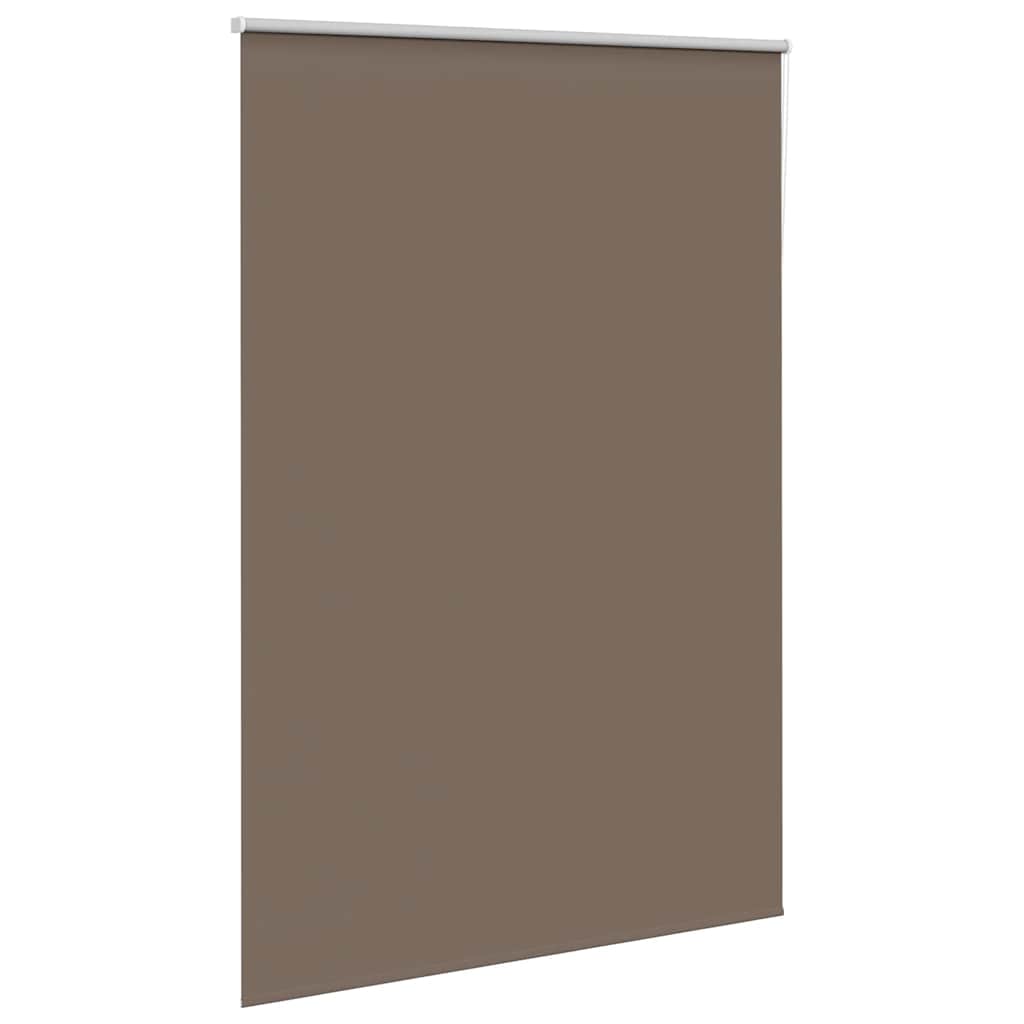 Vidaxl rolgordijn verduisterend koffie 145x210 cm stofbreedte 141,6 cm
