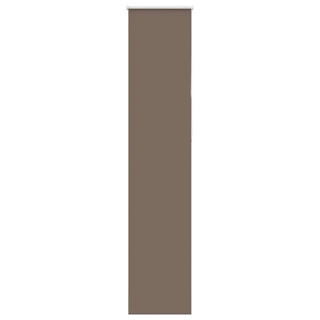Vidaxl rolgordijn verduisterend koffie 50x230 cm stofbreedte 45,7 cm