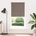 Vidaxl rolgordijn verduisterend koffie 100x230 cm stofbreedte 95,7 cm
