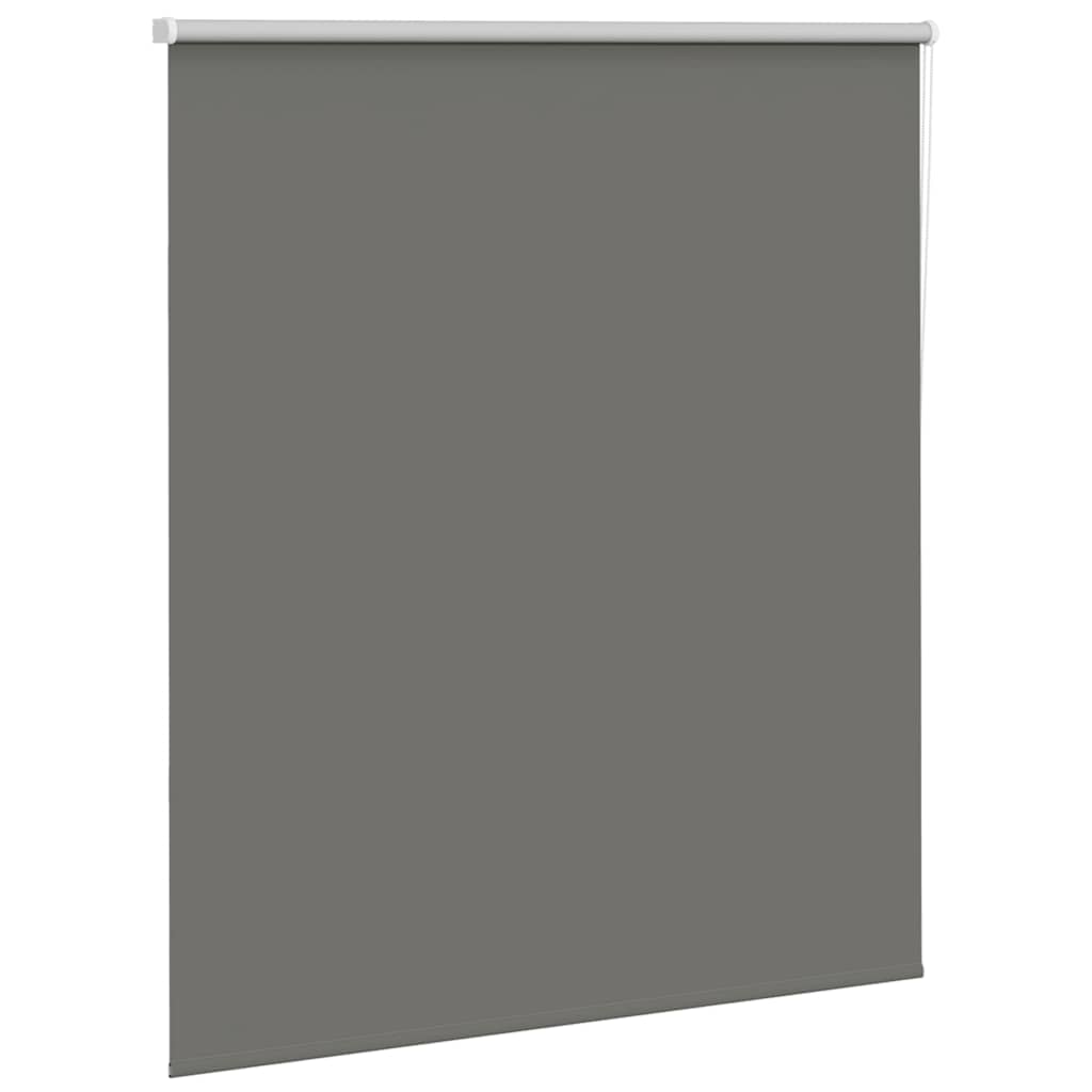 Vidaxl rolgordijn verduisterend 120x130 cm stofbreedte 116,6 cm grijs