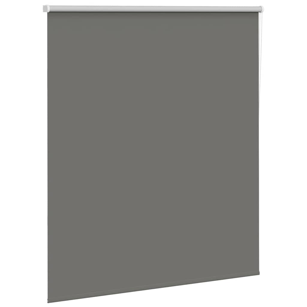 Vidaxl rolgordijn verduisterend 140x130 cm stofbreedte 136,6 cm grijs