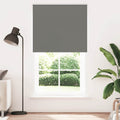 Vidaxl rolgordijn verduisterend 145x230 cm stofbreedte 141,6 cm grijs