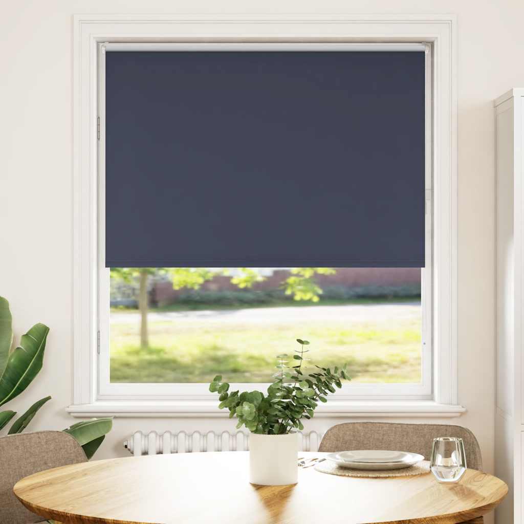 Vidaxl rolgordijn verduisterend 90x150cm stofbreedte 85,7 cm polyester