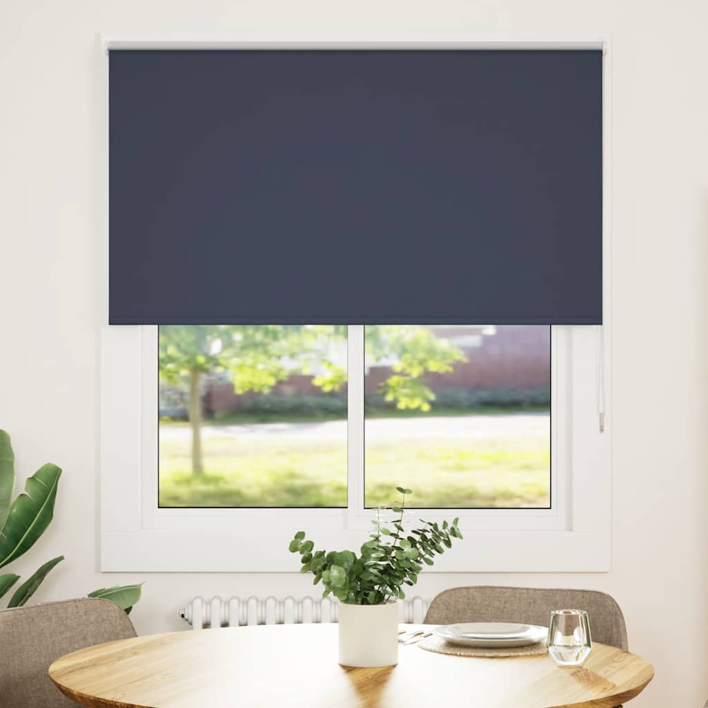 Vidaxl rolgordijn verduisterend 135x175 cm stofbreedte 131,6 cm blauw