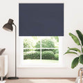 Vidaxl rolgordijn verduisterend 150x210 cm stofbreedte 146,6 cm blauw