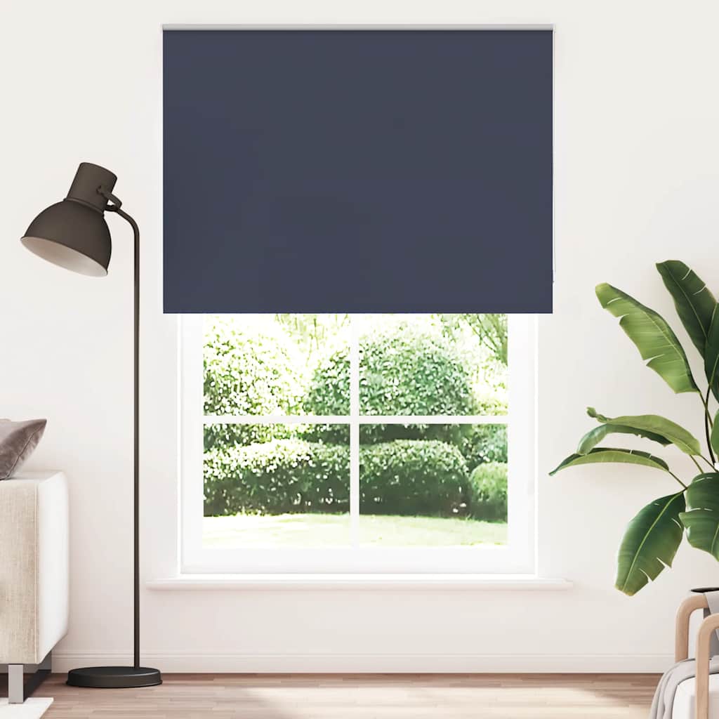 Vidaxl rolgordijn verduisterend 165x230 cm stofbreedte 161,6 cm blauw