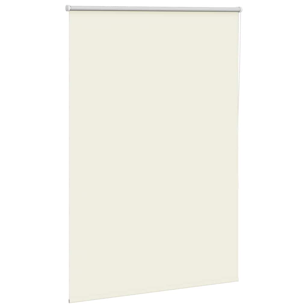 Vidaxl rolgordijn verduisterend gebroken wit 90x130 cm stofbreedte