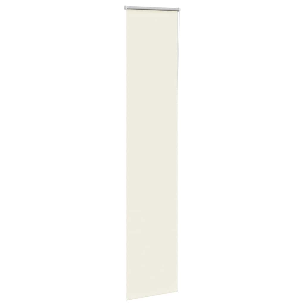 Vidaxl rolgordijn verduisterend 60x210 cm stofbreedte gebroken wit