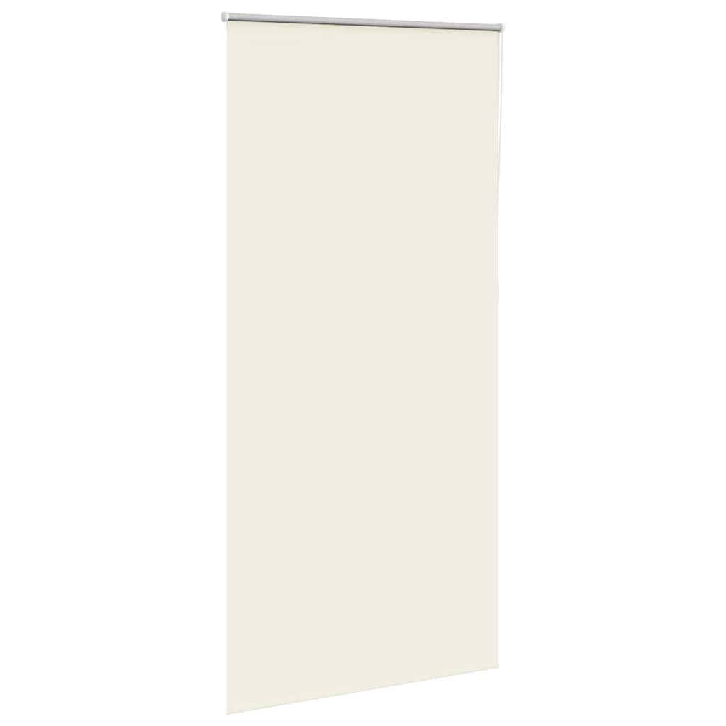 Vidaxl rolgordijn verduisterend gebroken wit 90x210 cm stofbreedte