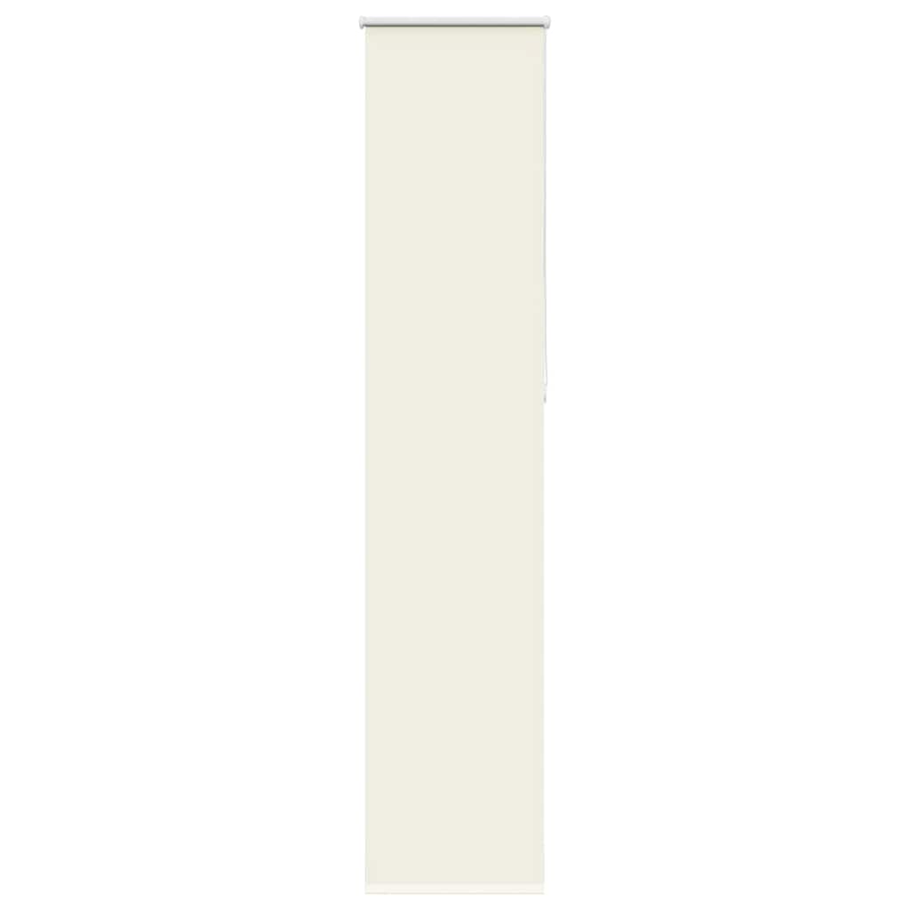 Vidaxl rolgordijn verduisterend 45x230 cm stofbreedte gebroken wit