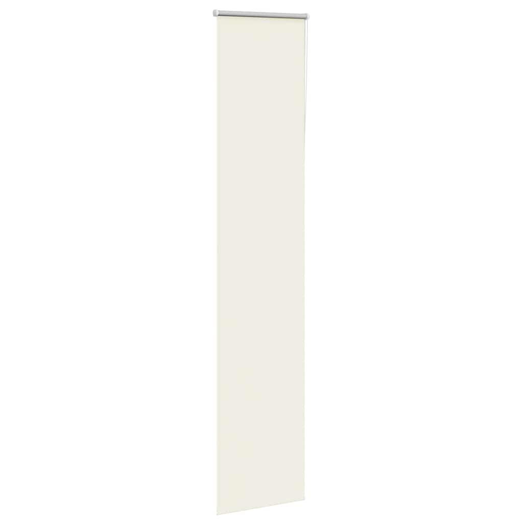 Vidaxl rolgordijn verduisterend 45x230 cm stofbreedte gebroken wit