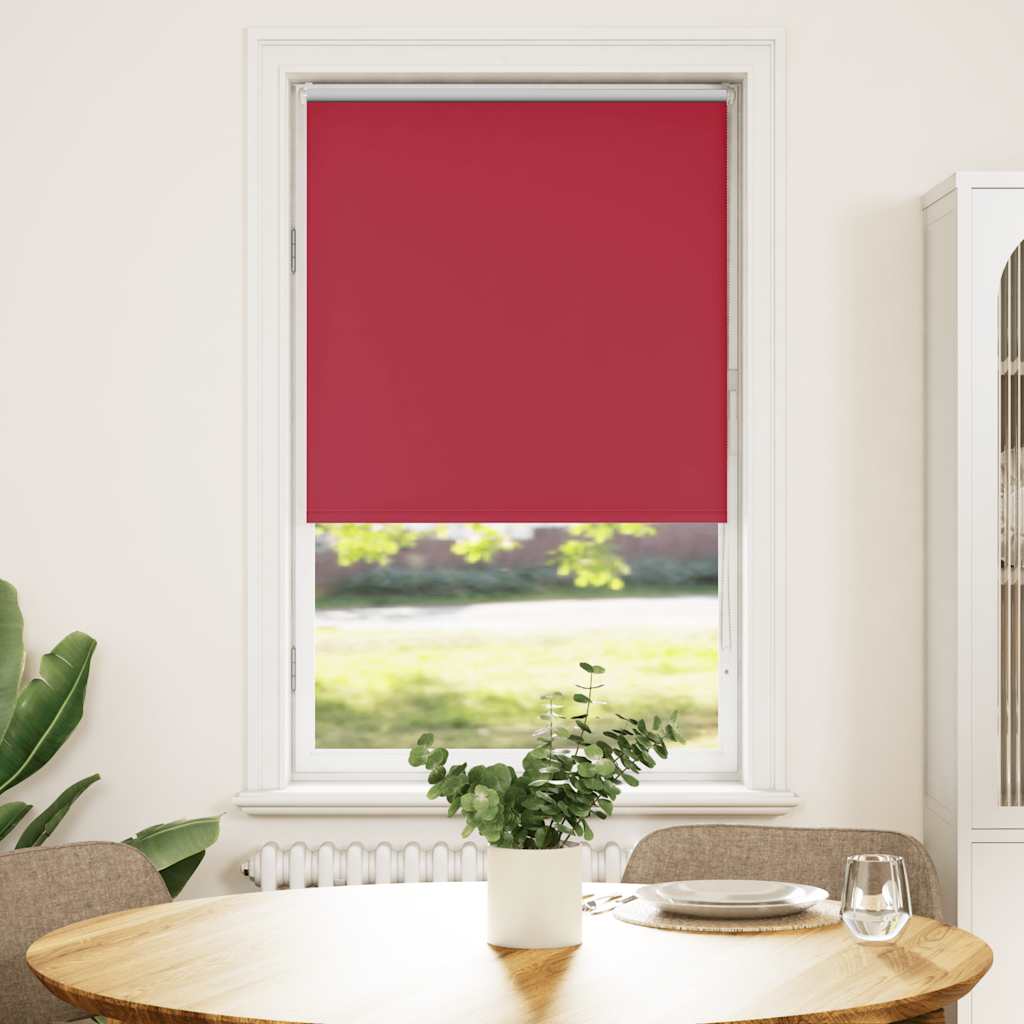Vidaxl rolgordijn verduisterend 80x130 cm stofbreedte 75,7cm polyester