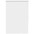 Vidaxl rolgordijn verduisterend 110x130 cm stofbreedte 105,7 cm wit