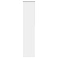 Vidaxl rolgordijn verduisterend 50x210cm stofbreedte 45,7 cm wit