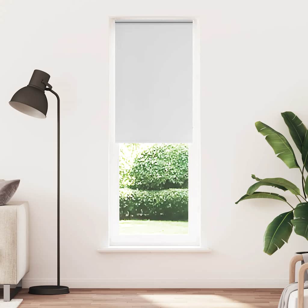 Vidaxl rolgordijn verduisterend 80x210cm stofbreedte 75,7 cm wit