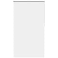 Vidaxl rolgordijn verduisterend 135x230 cm stofbreedte 131,6 cm wit