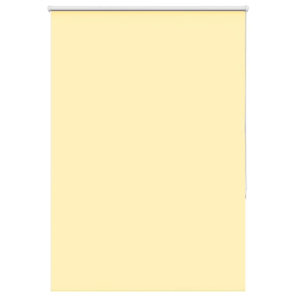 Vidaxl rolgordijn verduisterend 100x130cm stofbreedte 95,7cm geel