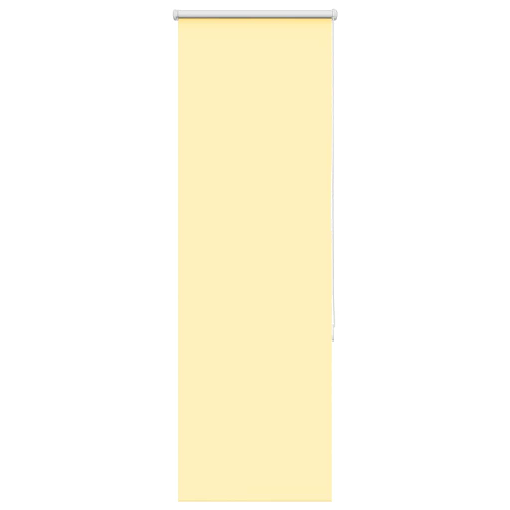 Vidaxl rolgordijn 50x150 cm verduisterend stofbreedte 45,7cm geel