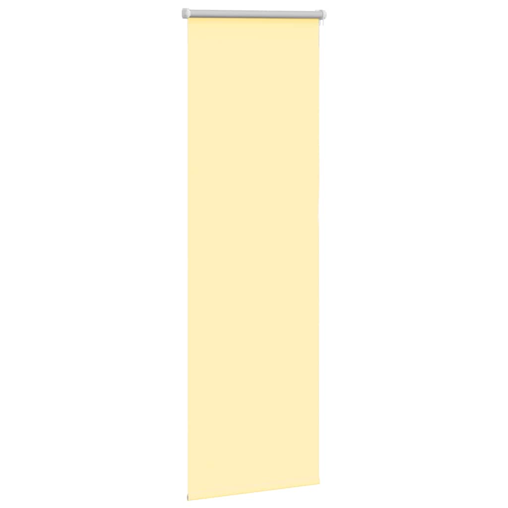Vidaxl rolgordijn 50x150 cm verduisterend stofbreedte 45,7cm geel