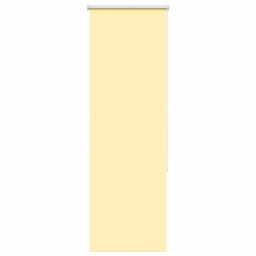 Vidaxl rolgordijn 55x150 cm verduisterend stofbreedte 50,7cm geel