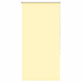 Vidaxl rolgordijn verduisterend 80x150 cm stofbreedte 75,7cm geel