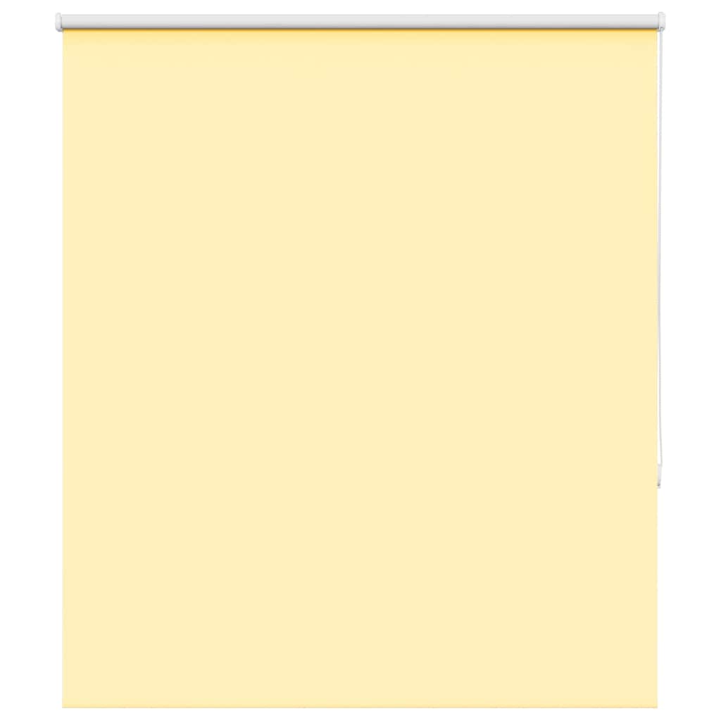 Vidaxl rolgordijn verduisterend 135x150 cm stofbreedte 131,6 cm geel