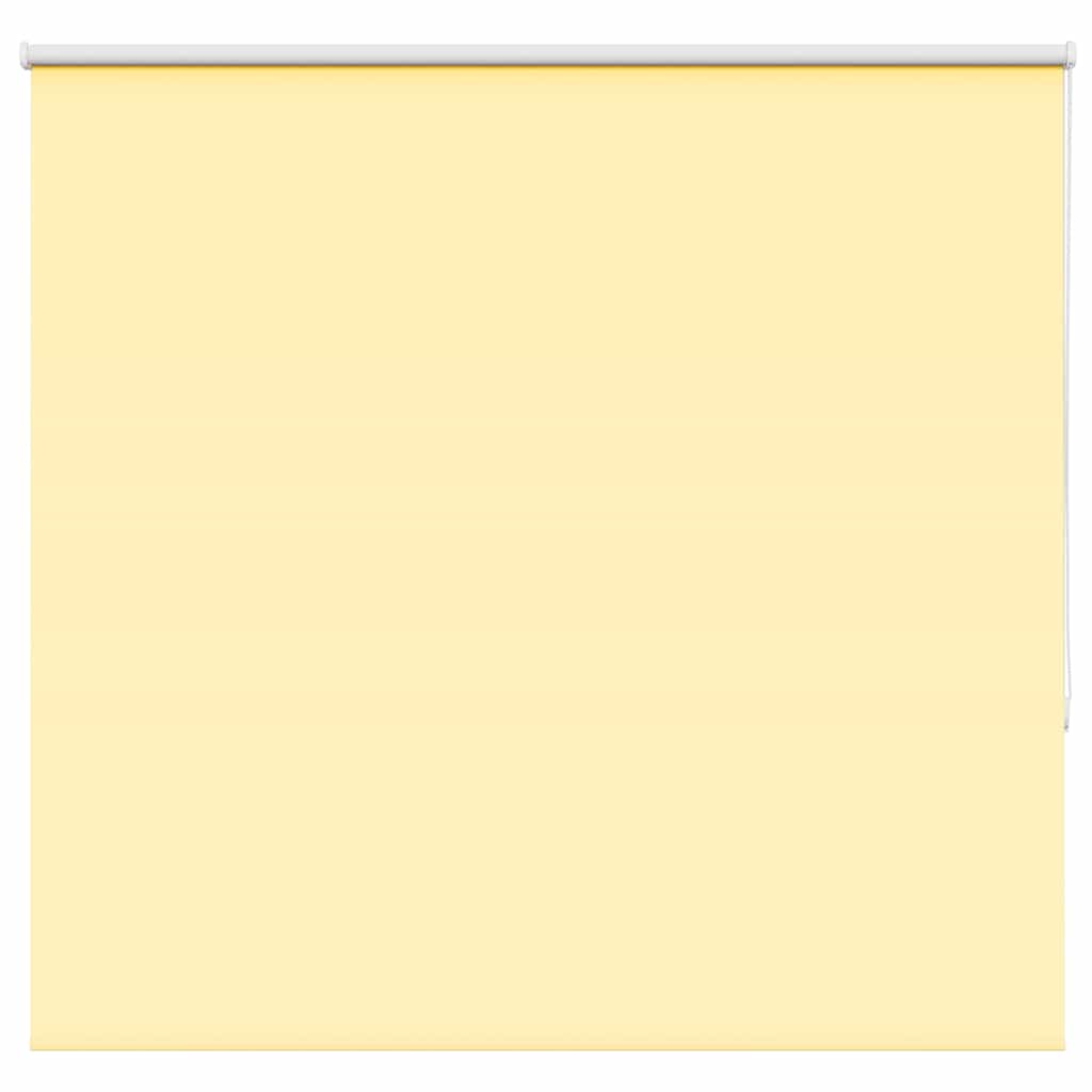 Vidaxl rolgordijn verduisterend 145x150 cm stofbreedte 141,6 cm geel