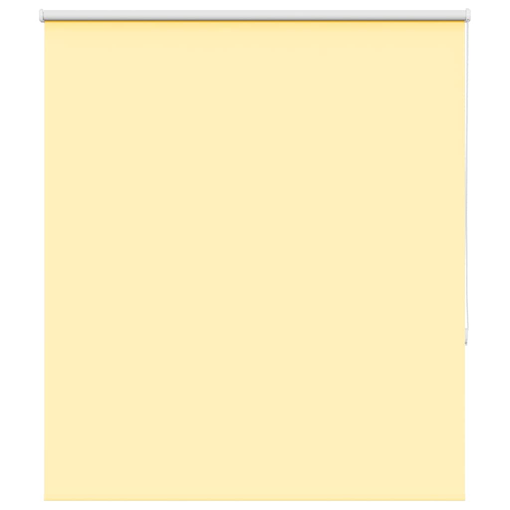 Vidaxl rolgordijn verduisterend 135x175 cm stofbreedte 131,6 cm geel