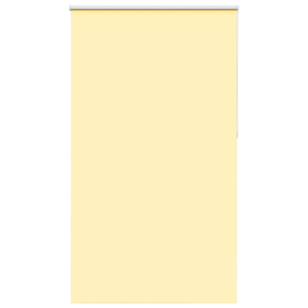 Vidaxl rolgordijn verduisterend 135x210 cm stofbreedte 131,6 cm geel