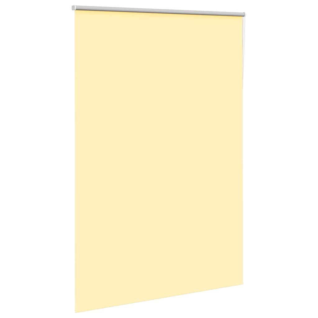 Vidaxl rolgordijn verduisterend 155x210 cm stofbreedte 151,6 cm geel