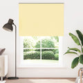 Vidaxl rolgordijn verduisterend 155x210 cm stofbreedte 151,6 cm geel