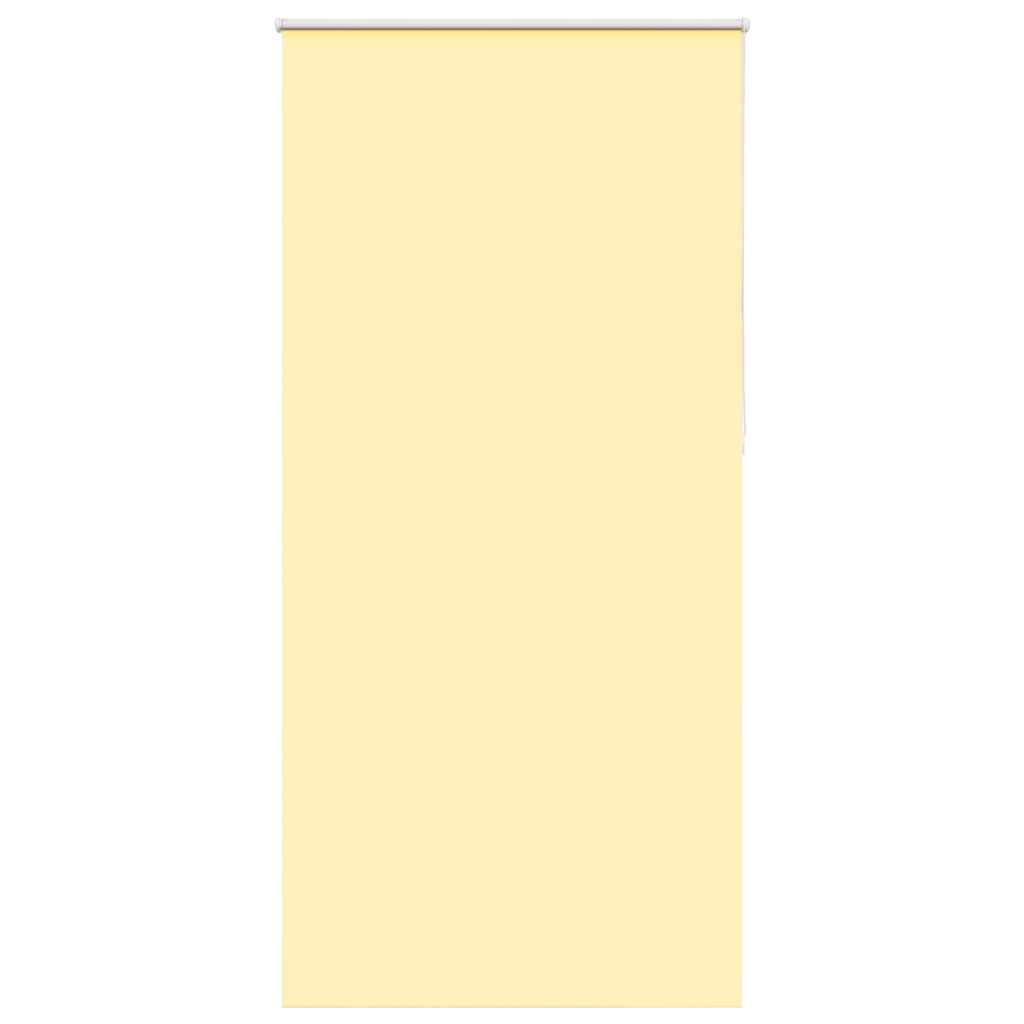 Vidaxl rolgordijn 115x230 cm verduisterend stofbreedte 110,7 cm geel