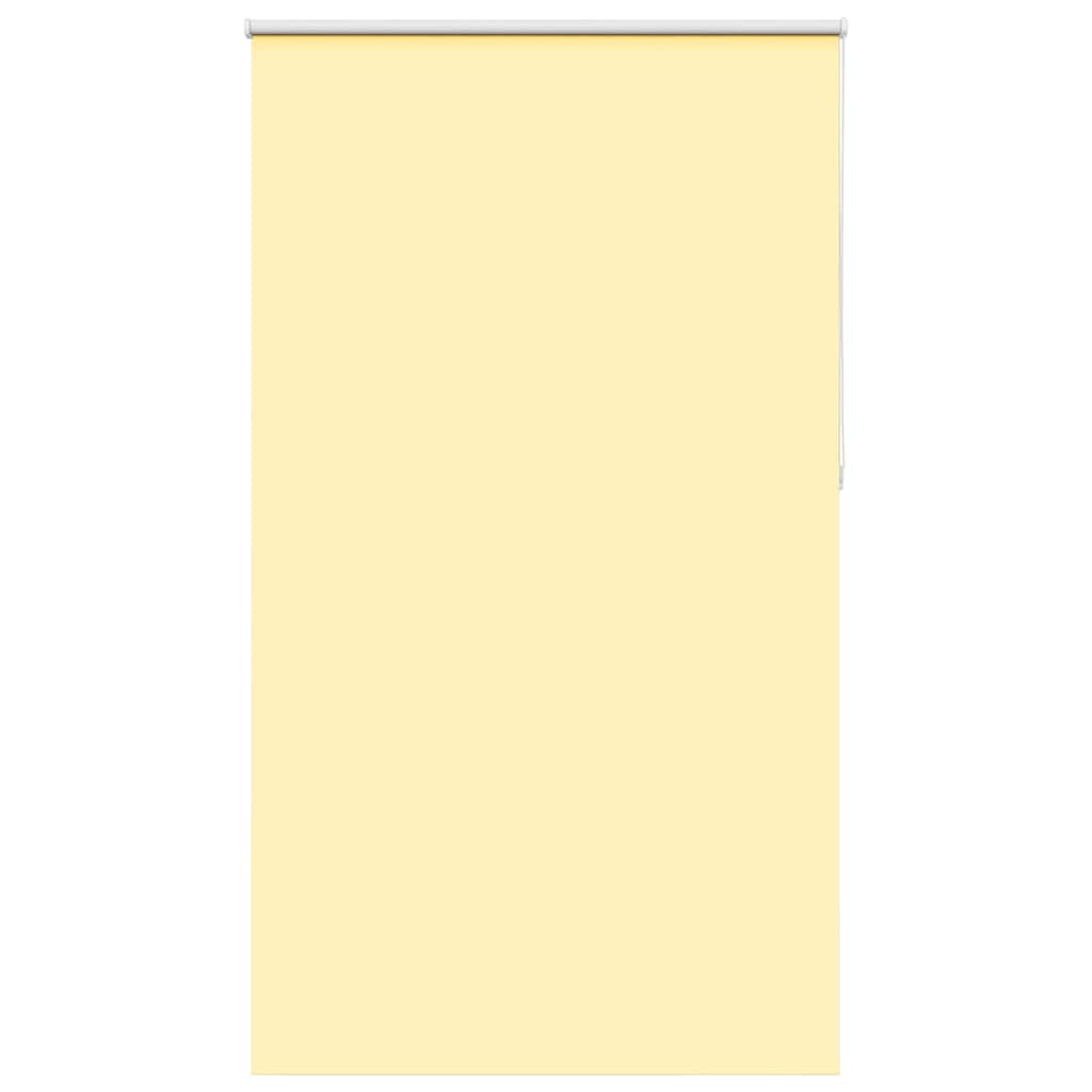 Vidaxl rolgordijn verduisterend 135x230 cm stofbreedte 131,6 cm geel