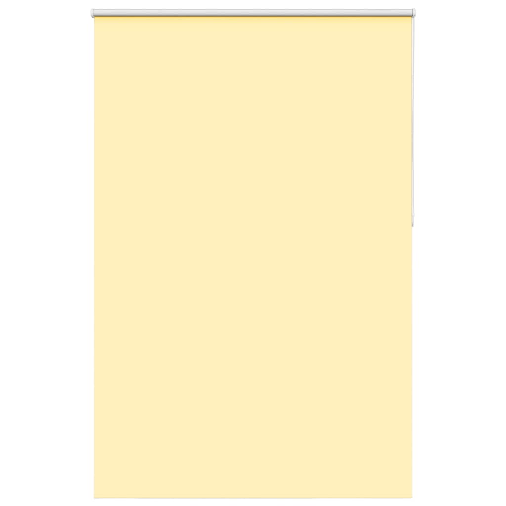 Vidaxl rolgordijn verduisterend 155x230 cm stofbreedte 151,6 cm geel