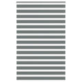 Vidaxl zebra rolgordijn 145x200 cm stofbreedte 140,9 cm donkergrijs