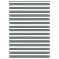 Vidaxl zebra rolgordijn 165x200 cm stofbreedte 160,9 cm donkergrijs