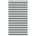 VidaXL Zebra-Rollo 120 x 230 cm, Stoffbreite 115,9 cm, dunkelgrau